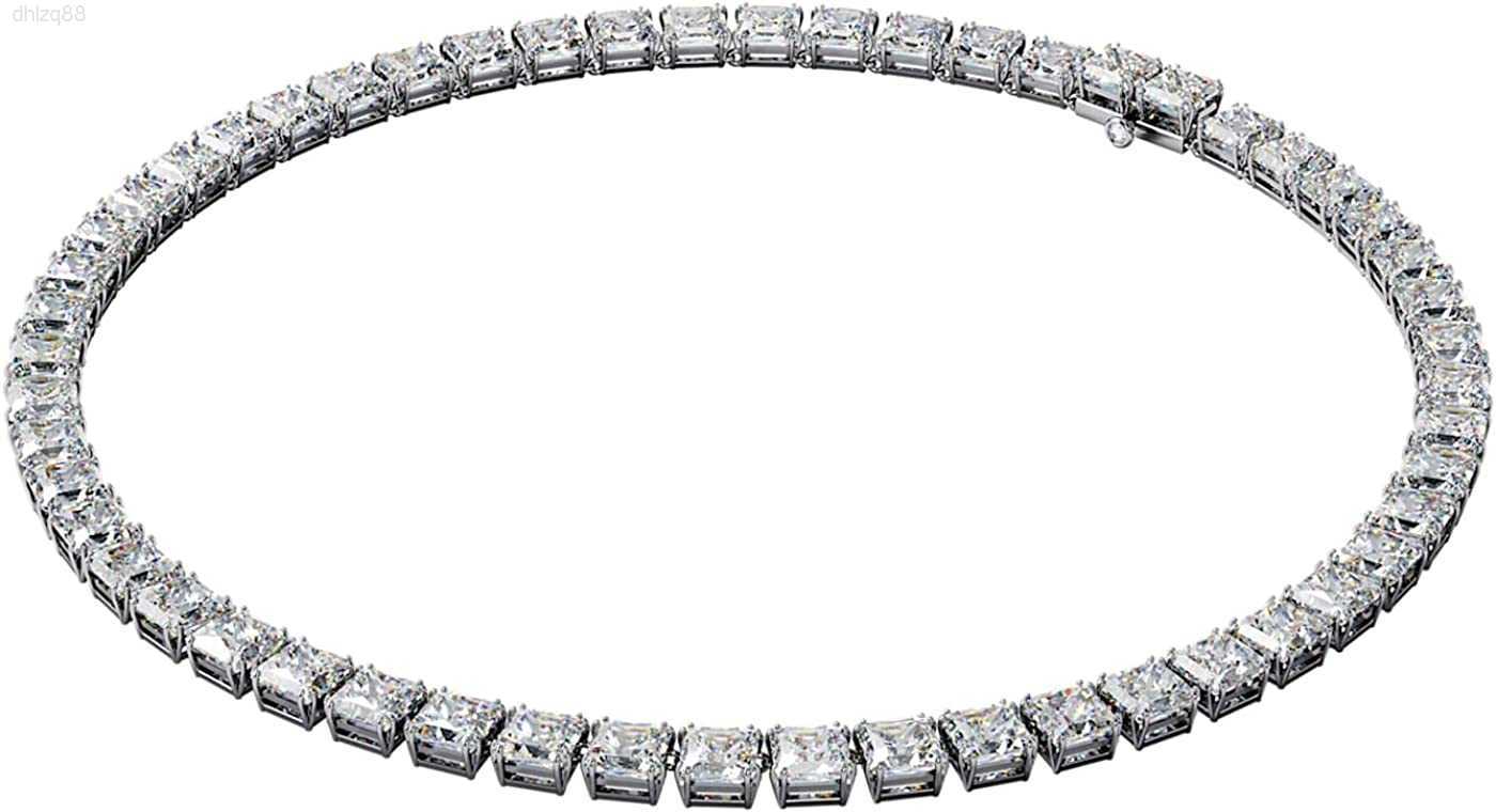 Swarovski Millenia Crystal Jewelry Earrings and Necklace Collection Clear Crystals Rhodium Tone Finish
Swarovski Millenia Crystal Jewelry Earrings and Necklace Collection Clear Crystals Rhodium Tone Finish