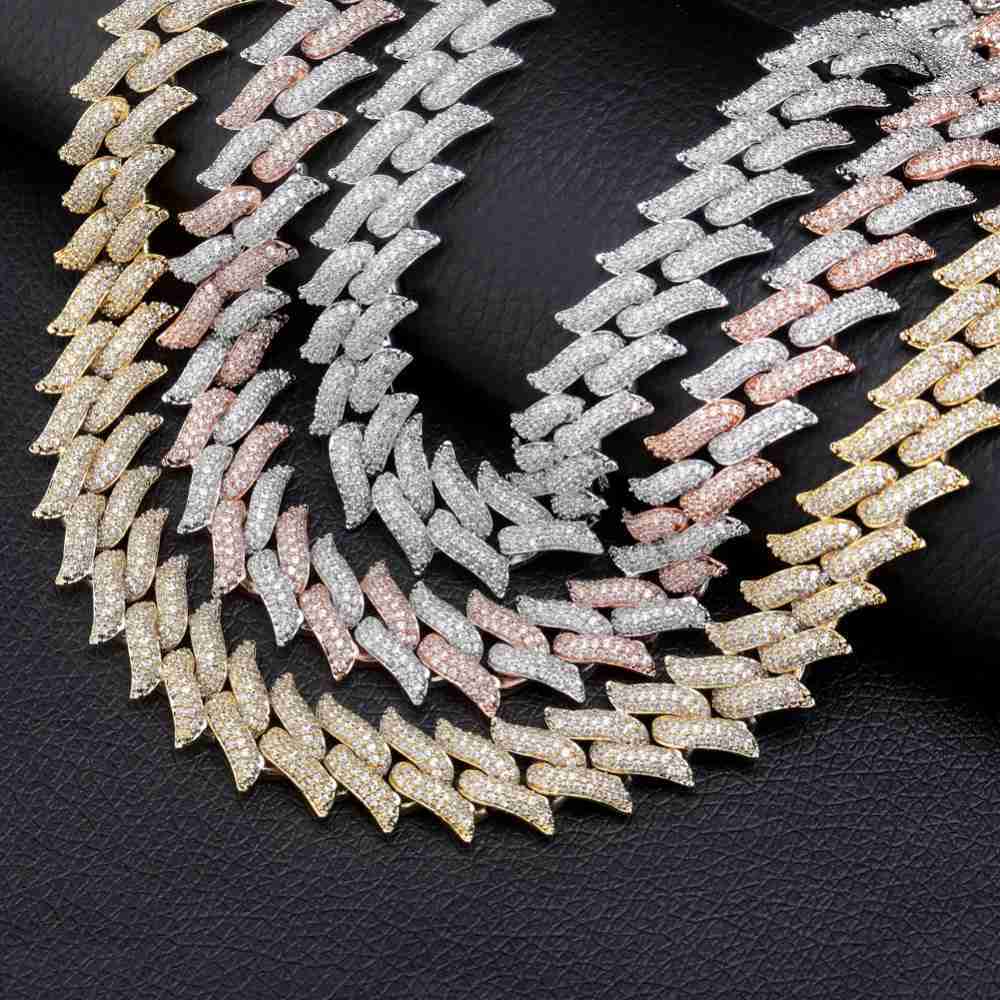 Factory Price Iced Out Cubic Zircon Bling Hip Hop Men Jewelry16mm Big Box Clasp Heavy Miami Cuban Chain Necklace
Factory Price Iced Out Cubic Zircon Bling Hip Hop Men Jewelry16mm Big Box Clasp Heavy Miami Cuban Chain Necklace