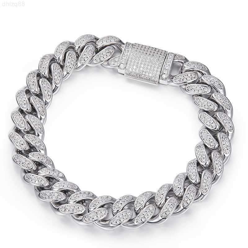 2023 Fashion Jewelry S925 Sterling Silver Bracelet Moissanite Hiphop Cuban Bracelet for Men Women
2023 Fashion Jewelry S925 Sterling Silver Bracelet Moissanite Hiphop Cuban Bracelet for Men Women