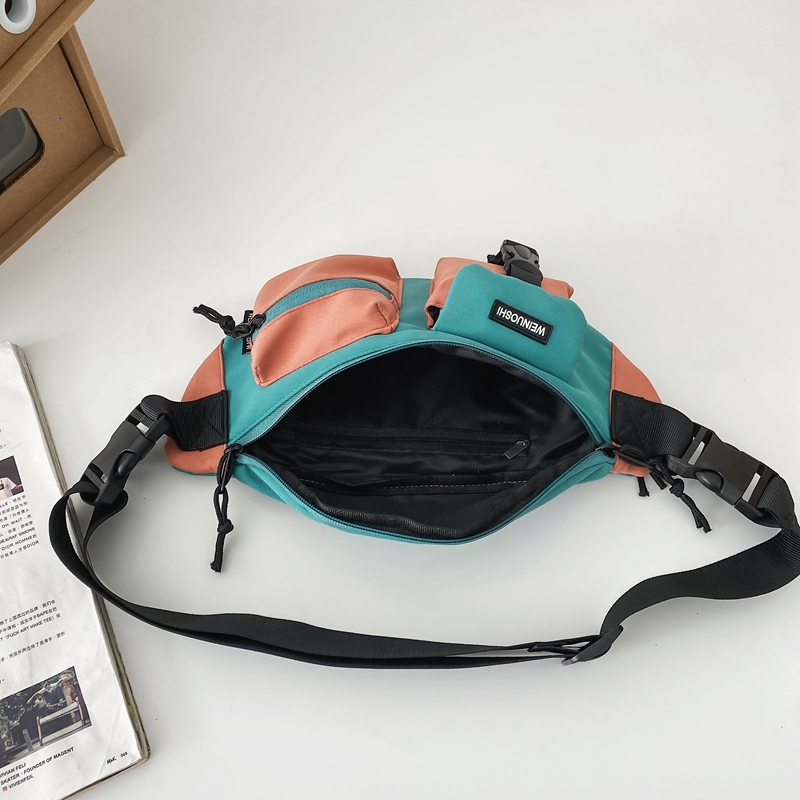 2025 NEW Evening Nylon Waist Bag Hip hop Sports Fanny pack Phone Pack Casual Unisex Shoulder Crossbody Chest Woman Wild Belt Bags 230506 zhanyishengli