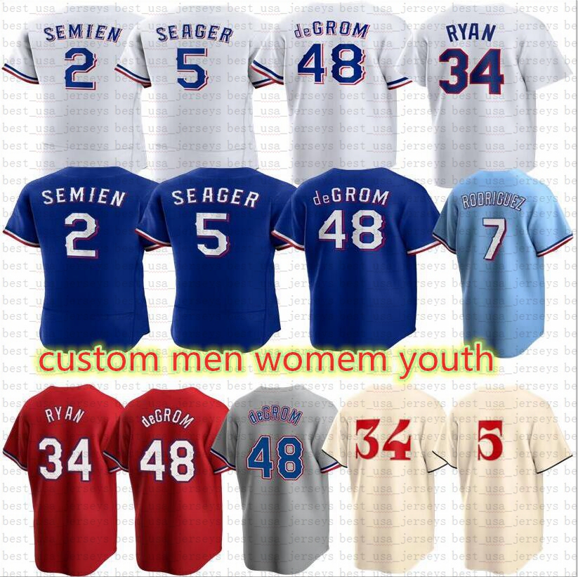 Jacob deGrom Corey Seager Baseball Jerseys Adolis Garcia Marcus Semien Nathaniel Lowe Jonah Heim Nathan Eovaldi Taveras Nolan Ryan Rodriguez, Men
Jacob deGrom Corey Seager Baseball Jerseys Adolis Garcia Marcus Semien Nathaniel Lowe Jonah Heim Nathan Eovaldi Taveras Nolan Ryan Rodriguez, Men
