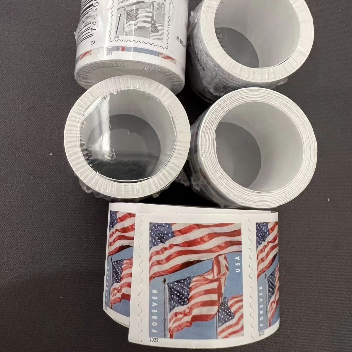 post office stamp coil of 100 US Flag Stamp For Envelopes Letters Postcard Office Cards Mail Supplies Anniversary Birthdays, 100pcs
post office stamp coil of 100 US Flag Stamp For Envelopes Letters Postcard Office Cards Mail Supplies Anniversary Birthdays, 100pcs