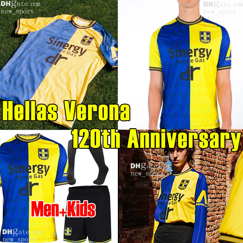 Hellas Verona 120th Anniversary Soccer Jerseys Kevin Lasagna Cyril Ngonge Thomas Henry Yayah Kallon Men size jersey Djuric Adolfo Gaich Simone Verdi Football shirt
Hellas Verona 120th Anniversary Soccer Jerseys Kevin Lasagna Cyril Ngonge Thomas Henry Yayah Kallon Men size jersey Djuric Adolfo Gaich Simone Verdi Football shirt