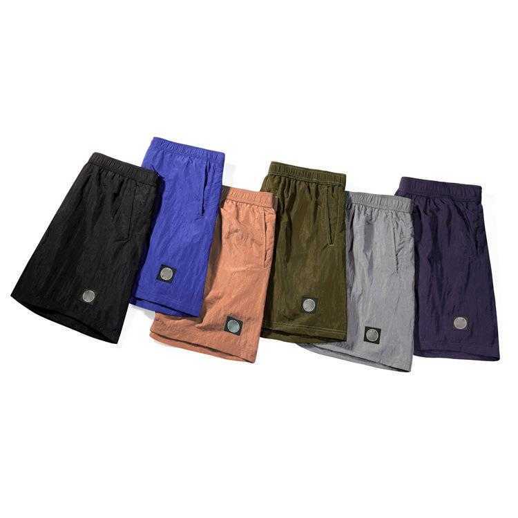 Stone men's shorts designer loose casual metal nylon 5-point shorts quick dry men's beach pants, Gray
Stone men's shorts designer loose casual metal nylon 5-point shorts quick dry men's beach pants, Gray