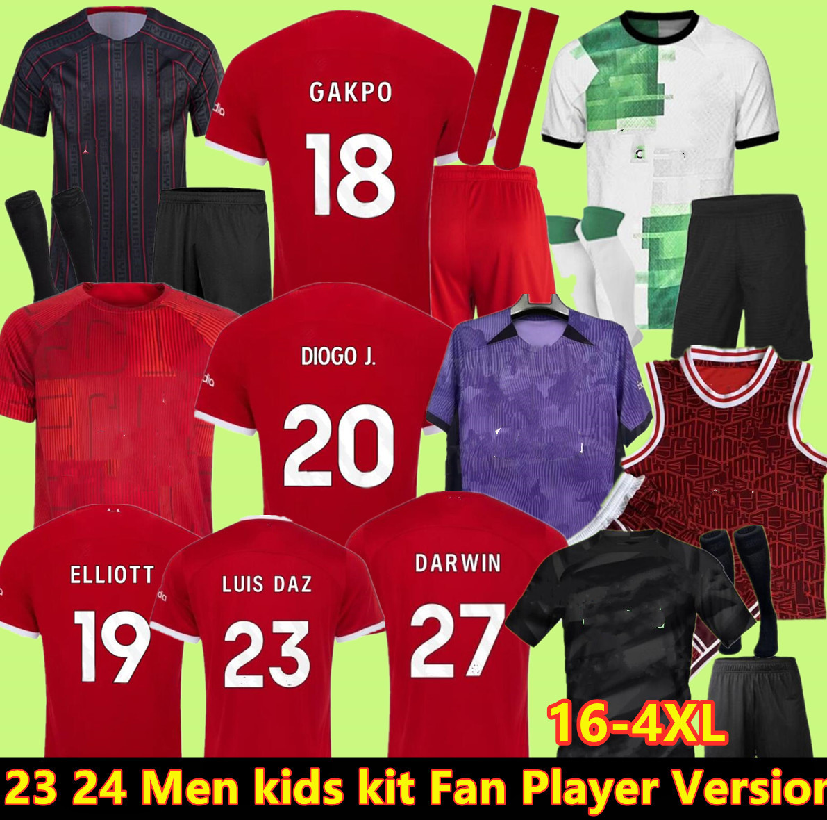 XXXL 4XL 23/24 soccer jerseys fan player version GAKPO DARWIN 2023 Mohamed Luis DIaz Alexander Arnold football kit tops shirts men kids uniform A.BECKER goalkeepe, Ivory
XXXL 4XL 23/24 soccer jerseys fan player version GAKPO DARWIN 2023 Mohamed Luis DIaz Alexander Arnold football kit tops shirts men kids uniform A.BECKER goalkeepe, Ivory