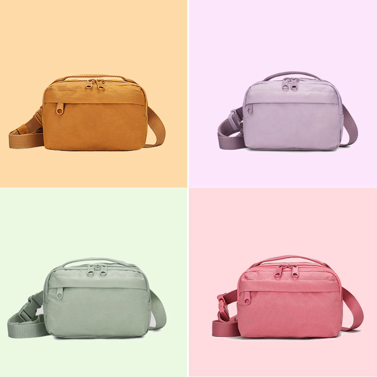 2025 NEW Evening Fashion Women Shoulder Sg Bag for Sports Horizontal Cross Body Fanny Pack Buckle Unisex Waist Bags Printed 230506 zhanyishengli