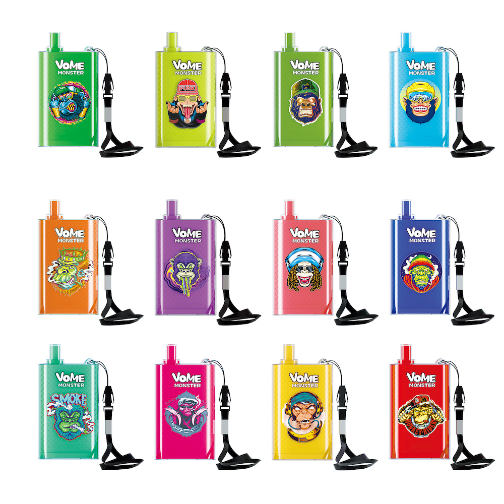 Original box vome monster puff 10000 10K vapes disposable puff E Cigarettes With 850amh Rechargeable Battery Airflow Mesh Coil 20ml Prefilled Vape desechable
Original box vome monster puff 10000 10K vapes disposable puff E Cigarettes With 850amh Rechargeable Battery Airflow Mesh Coil 20ml Prefilled Vape desechable