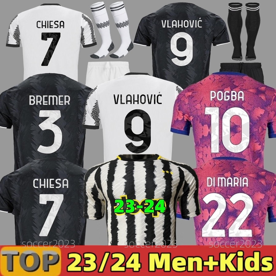 DI MARIA MILIK 23 24 Juventus DANILO soccer jersey VLAHOVIC POGBA KEAN LOCATELLI CHIESA ARTHUR BONUCCI CUADRADO 22 2024 football t shirt Men Kids kit camiseta maglia, 22 23 home aldult epa 
DI MARIA MILIK 23 24 Juventus DANILO soccer jersey VLAHOVIC POGBA KEAN LOCATELLI CHIESA ARTHUR BONUCCI CUADRADO 22 2024 football t shirt Men Kids kit camiseta maglia, 22 23 home aldult epa