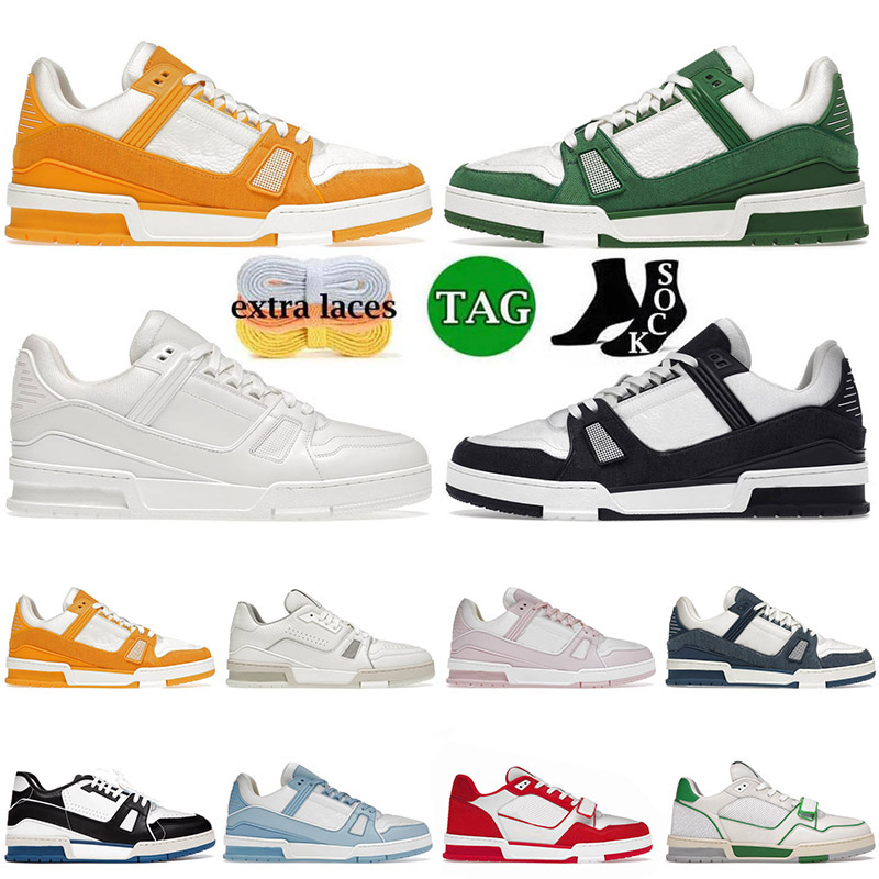 Designer Men Causal Shoes Fashion Woman Leather Lace Up Platform Sole Sneakers White Black mens womens Jogging Walking Luxury lvs velvet suede size 35-45, D1 36-45 white iridescent
Designer Men Causal Shoes Fashion Woman Leather Lace Up Platform Sole Sneakers White Black mens womens Jogging Walking Luxury lvs velvet suede size 35-45, D1 36-45 white iridescent