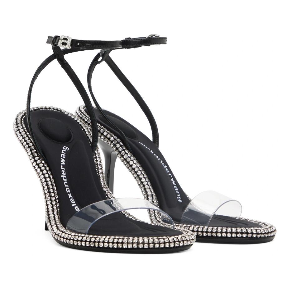 Top Luxury Nima Women Sandals Shoes Black Stain PVC Heels Julie Lady Stiletto Heel Crystal-cut Lady Dress Party Gladiator Sandalias EU35-40 With Box, 25
Top Luxury Nima Women Sandals Shoes Black Stain PVC Heels Julie Lady Stiletto Heel Crystal-cut Lady Dress Party Gladiator Sandalias EU35-40 With Box, 25
