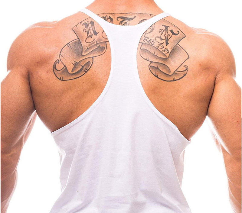 Men's Tank Tops Gyms Workout Sleeveless Shirt Stringer Top Men Bodybuilding Clothing Fitness Mens Sportwear Vests Muscle Singlets Cotton 230506