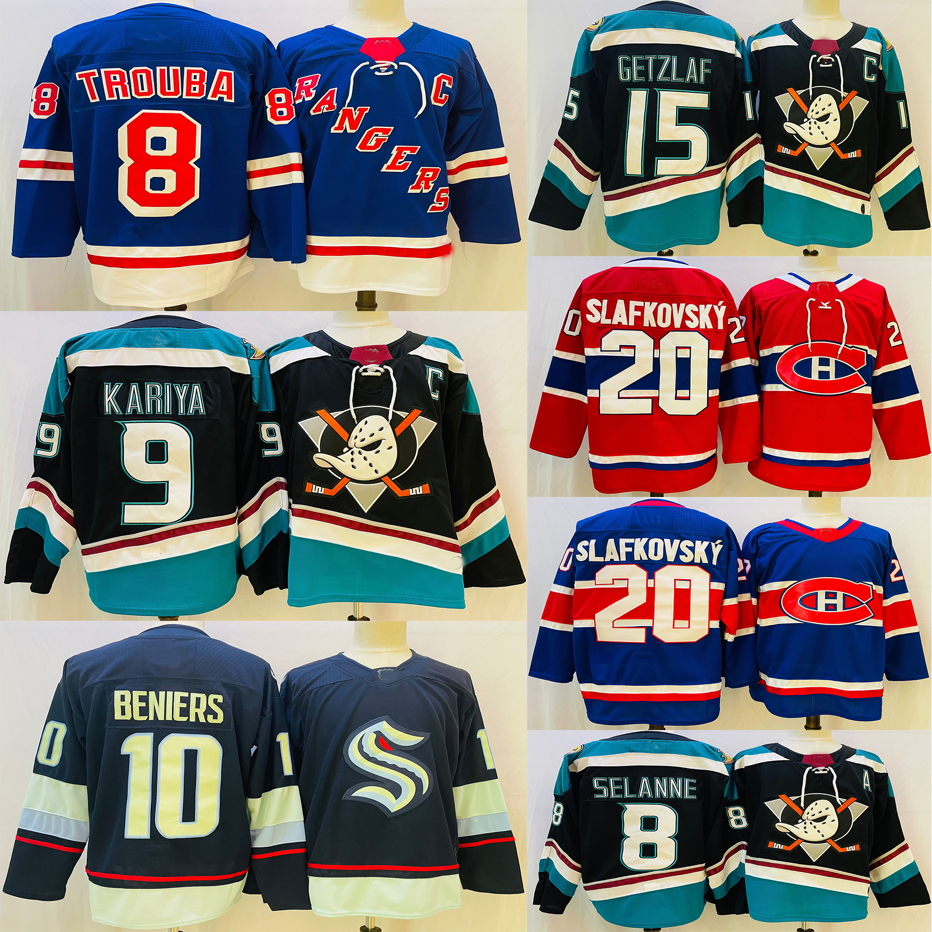 Hockey Jerseys Vintage New Retro No.15 Getzlaf No.10 Beniers No.17 Kesler No.9 Kariya Hockey Top
Hockey Jerseys Vintage New Retro No.15 Getzlaf No.10 Beniers No.17 Kesler No.9 Kariya Hockey Top