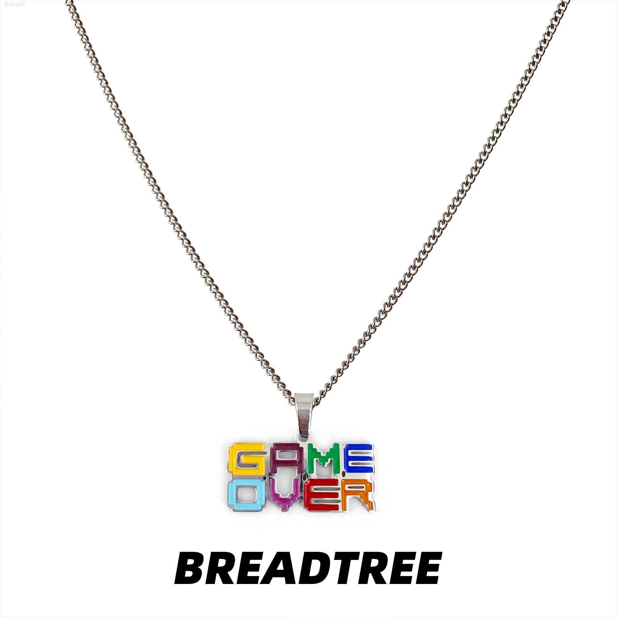 Bradtree Fashion Brand Original Game Over Necklace Men's Street American Hip Hop Pendant Women's Minority Accessories
Bradtree Fashion Brand Original Game Over Necklace Men's Street American Hip Hop Pendant Women's Minority Accessories