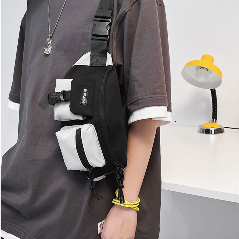 2025 NEW Evening Nylon Waist Bag Hip hop Sports Fanny pack Phone Pack Casual Unisex Shoulder Crossbody Chest Woman Wild Belt Bags 230506 zhanyishengli