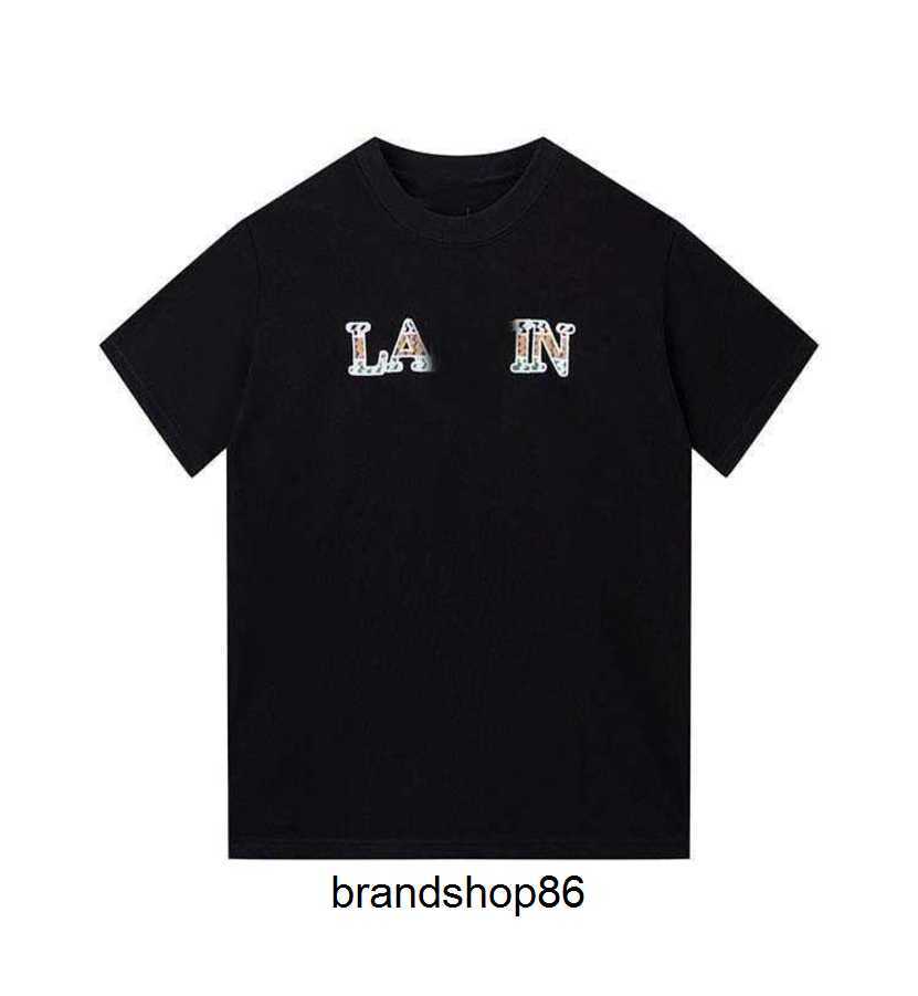 Men' T-shirts Ss23 Designer Lanvins t Shirt Embroidery Tee Exotic Two-color Summer Trend Fashion Black 2023, White
Men' T-shirts Ss23 Designer Lanvins t Shirt Embroidery Tee Exotic Two-color Summer Trend Fashion Black 2023, White