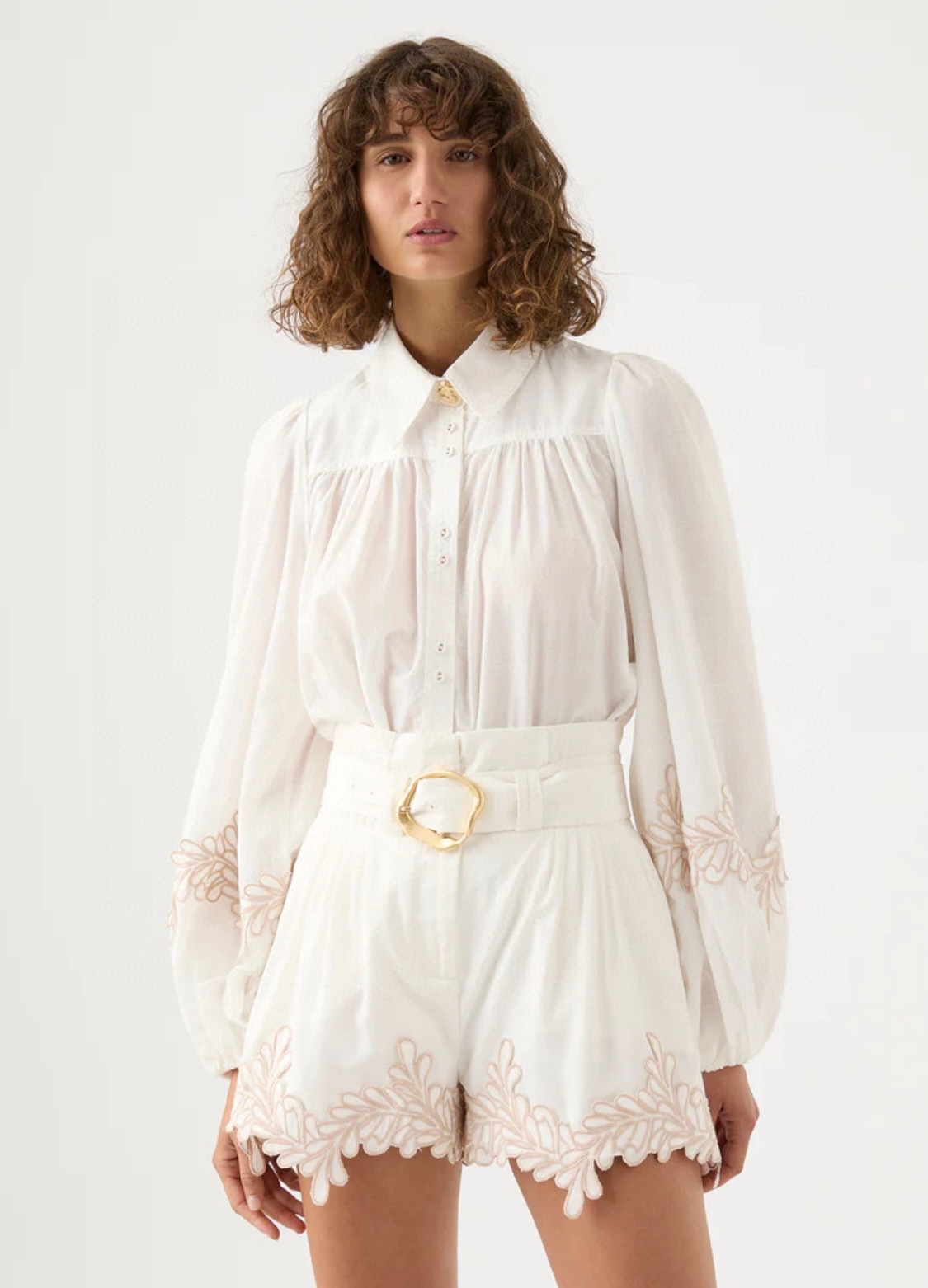 Two Piece Dress In 2023 Australian fashion designers design heavy embroidered shirt and shorts sets for spring and summer, Ivory
Two Piece Dress In 2023 Australian fashion designers design heavy embroidered shirt and shorts sets for spring and summer, Ivory