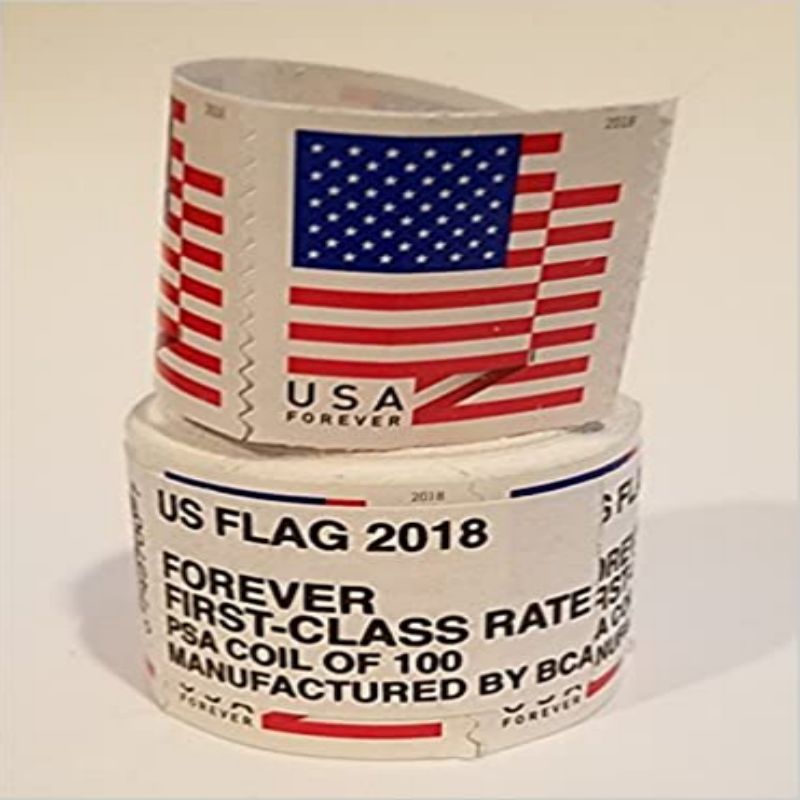 U.S. Flag First Class Mail Roll (100 copies) for envelopes letters, postcards, office mailing sticker supplies, anniversaries, birthdays, wedding celebrations, etc., Customize
U.S. Flag First Class Mail Roll (100 copies) for envelopes letters, postcards, office mailing sticker supplies, anniversaries, birthdays, wedding celebrations, etc., Customize