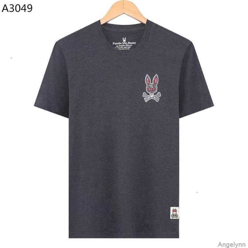 Psycho 2023 Summer New T-shirt Fashion Brand Skull Rabbit Bunny Front and Back Printed Men's Short Sleeves Jm88, Gray
Psycho 2023 Summer New T-shirt Fashion Brand Skull Rabbit Bunny Front and Back Printed Men's Short Sleeves Jm88, Gray