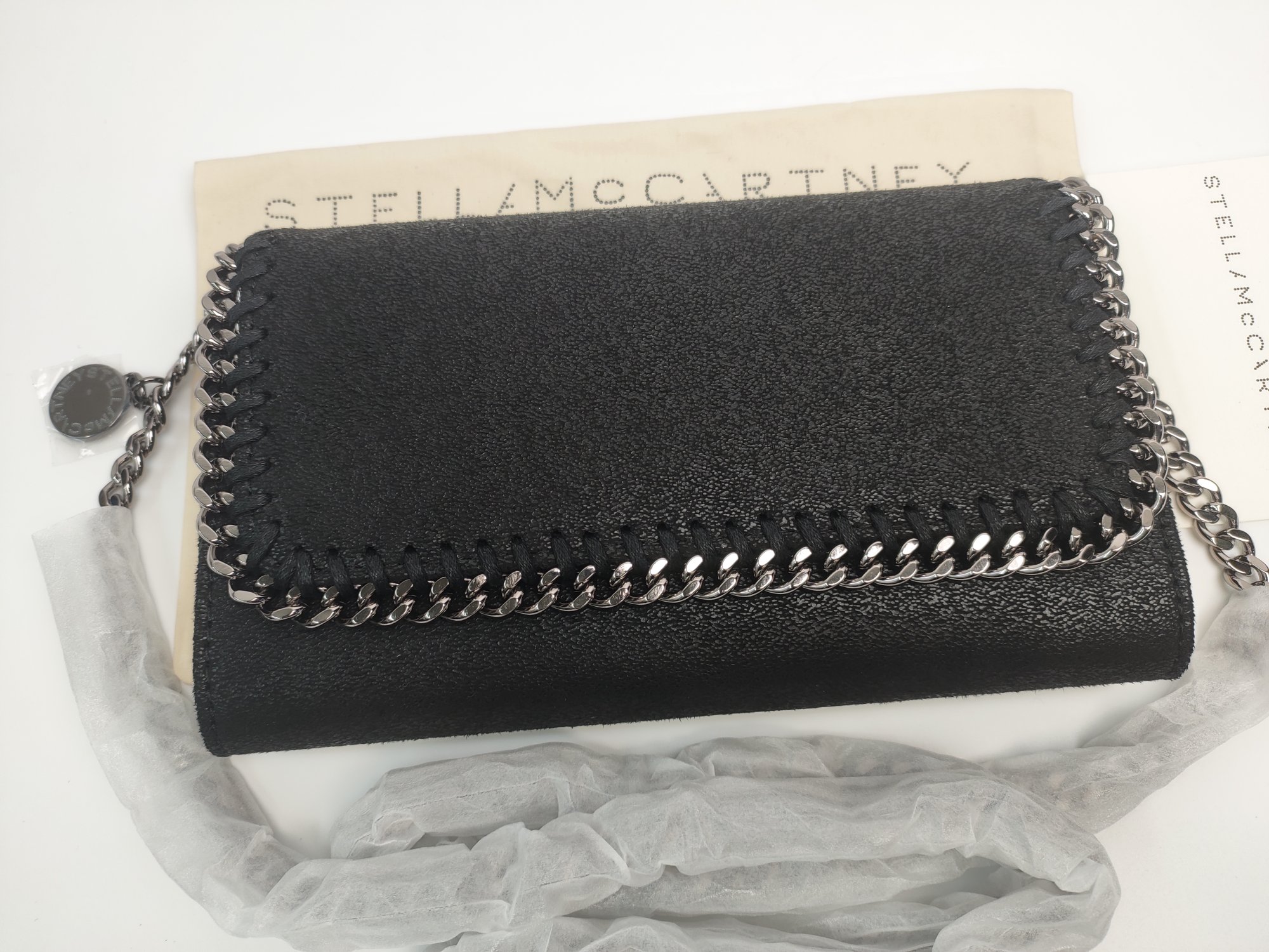 5A New Fashion women Shoulder Bag Stella McCartney PVC high quality leather shopping bag, Blue/silver chain
5A New Fashion women Shoulder Bag Stella McCartney PVC high quality leather shopping bag, Blue/silver chain