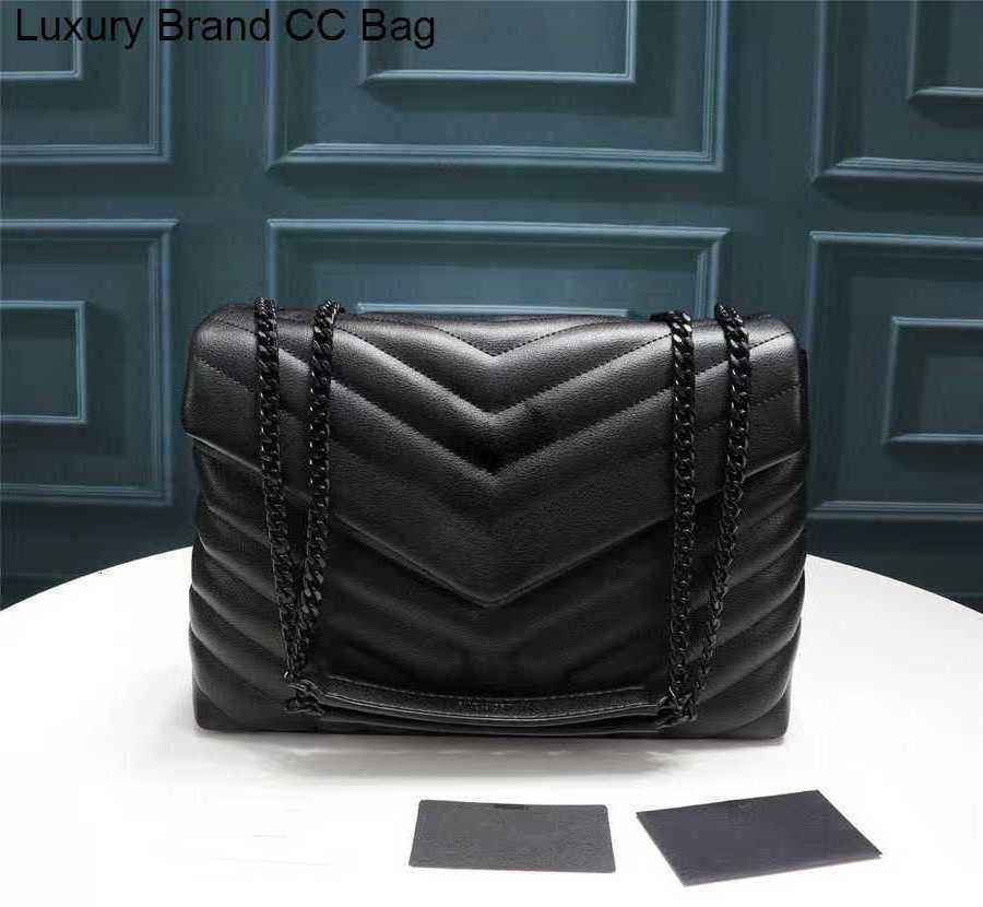 Large CC Clutch Bags Real Bag Authentic Quality Designer LOULOU Shoulder chains crossbody clutch bags purses Genuine Calfskin Leather Grosgrain Lining, Black gold chain
Large CC Clutch Bags Real Bag Authentic Quality Designer LOULOU Shoulder chains crossbody clutch bags purses Genuine Calfskin Leather Grosgrain Lining, Black gold chain