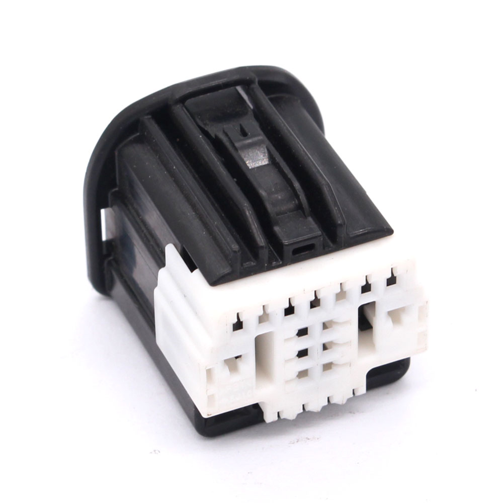 6098-7119 PBT Female Unsealed Black Automotive 21 Pin Connector Housing