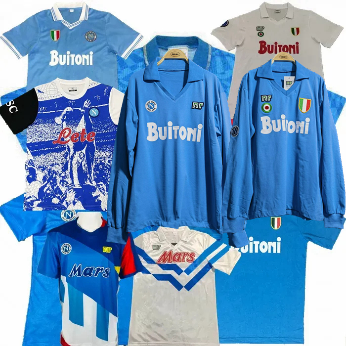 Retro classic Napoli soccer jerseys 86 87 88 89 90 91 92 93 MARADONA 1986 1987 1988 1989 1991 1992 1993 Retro football shirt, Special edition #10
Retro classic Napoli soccer jerseys 86 87 88 89 90 91 92 93 MARADONA 1986 1987 1988 1989 1991 1992 1993 Retro football shirt, Special edition #10