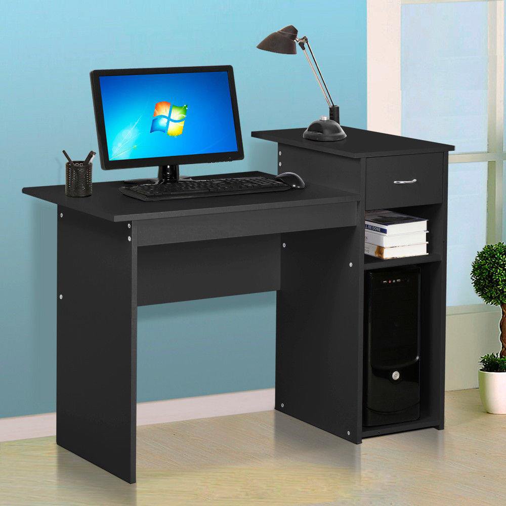 Writing Computer Lap Desk Home Office Desk Computer Table Study Writing Desk Workstation with Drawer Shelving
Writing Computer Lap Desk Home Office Desk Computer Table Study Writing Desk Workstation with Drawer Shelving