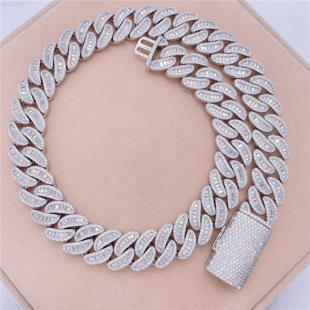Gra Certificate 15mm Cuban Chain d Color Vvs Moissanite Diamond Custom Silver Hip Hop Necklace
Gra Certificate 15mm Cuban Chain d Color Vvs Moissanite Diamond Custom Silver Hip Hop Necklace
