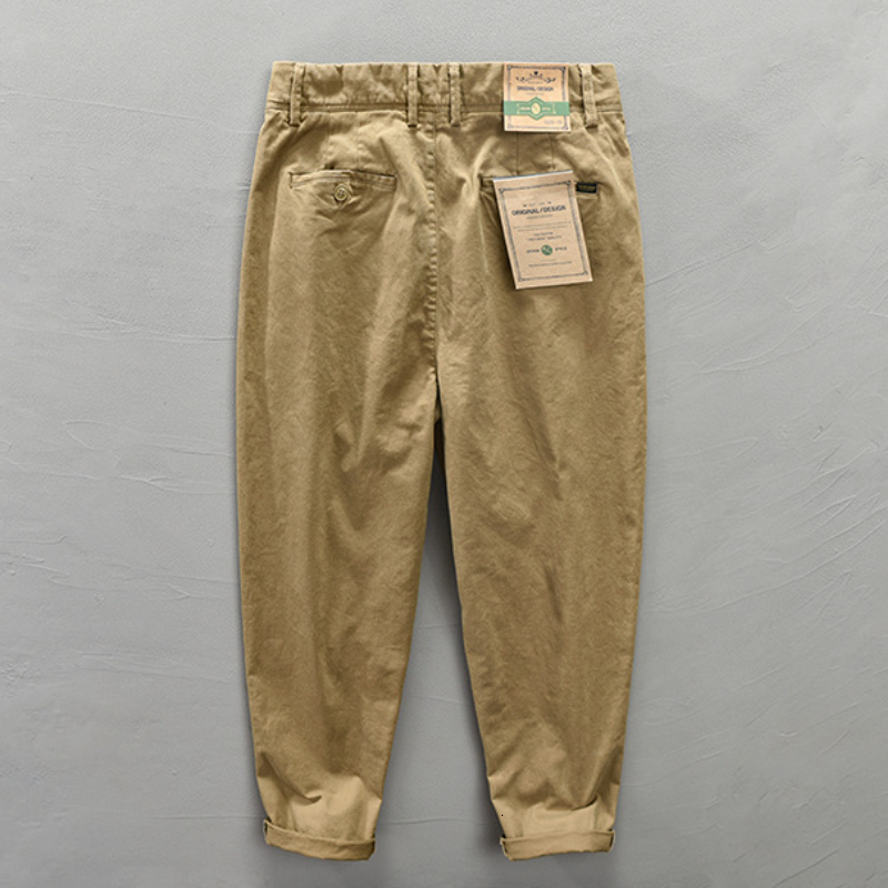 Men's Pants Autumn Winter Men's Trousers Cotton Casual Button Big Pocket Velvet Cargo Pants Oversize 4XL AZ301 AZ338 230508