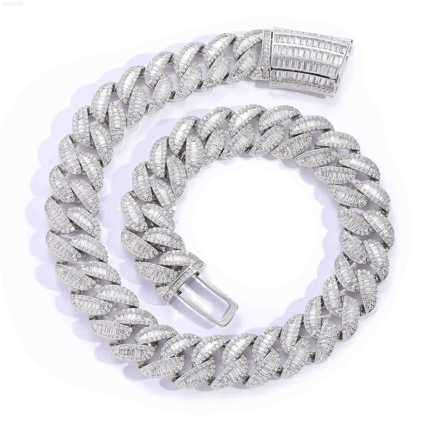 Two Tone Color Miami Cuban Link Chain Silver S925 Hip Hop Iced Out Vvs Moissanite Diamond Men Necklace
Two Tone Color Miami Cuban Link Chain Silver S925 Hip Hop Iced Out Vvs Moissanite Diamond Men Necklace