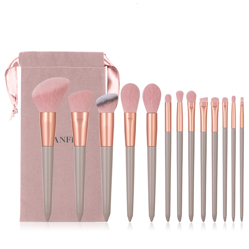 Makeup Tools BANFI 13Pcs Makeup Brushes Set Soft Concealer Eyeshadow Foundation Blush Lip Eyebrow Brushes Set Face Make-up Cosmetics Tool Kit 230508
