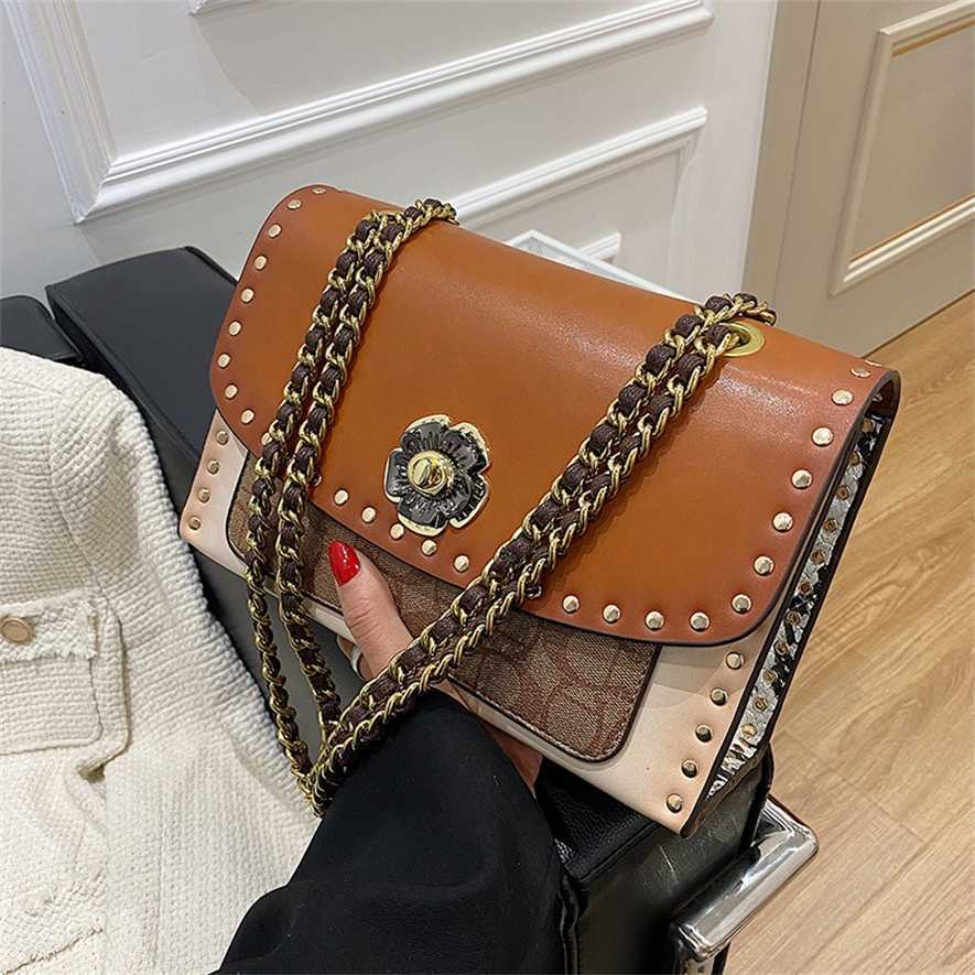 Purses clearance 70% Off Camellia Chain Bag New Fashion Versatile Crossbody Rivet with Texture One Shoulder Underarm Small Square, Black5
Purses clearance 70% Off Camellia Chain Bag New Fashion Versatile Crossbody Rivet with Texture One Shoulder Underarm Small Square, Black5