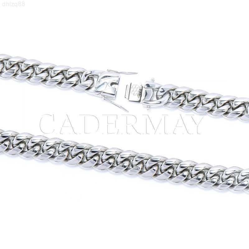 Cadermay Fashion Jewelry 10mm 14mm Solid Silver Miami Cuban Chain Hip-hop Rapper Jewelry Fine Jewelry Cuban Chain Necklace
Cadermay Fashion Jewelry 10mm 14mm Solid Silver Miami Cuban Chain Hip-hop Rapper Jewelry Fine Jewelry Cuban Chain Necklace