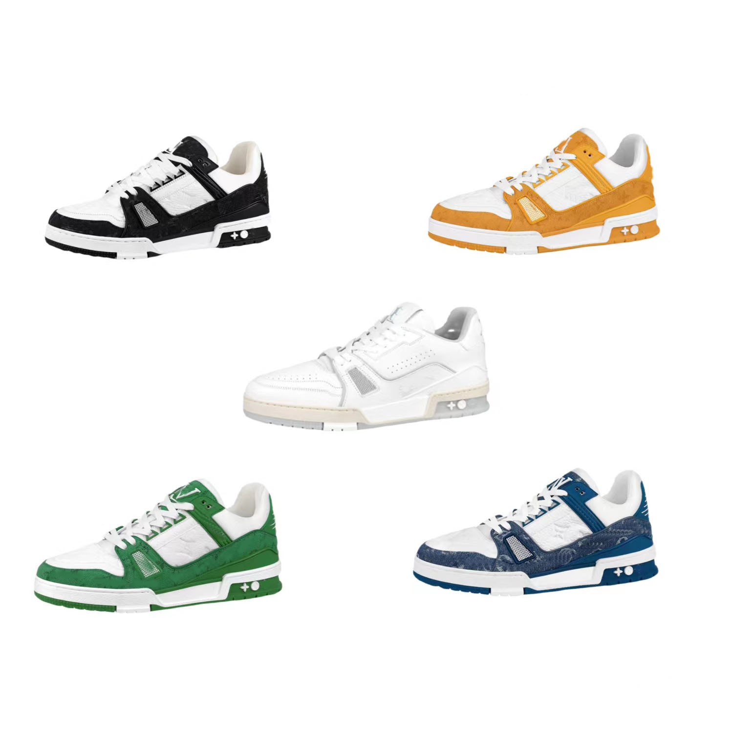 hot Designer flat sneaker virgil trainer casual shoes denim popular canvas leather abloh white green letter overlays fashion platform mens womens low sneakers 36-45, Customize
hot Designer flat sneaker virgil trainer casual shoes denim popular canvas leather abloh white green letter overlays fashion platform mens womens low sneakers 36-45, Customize