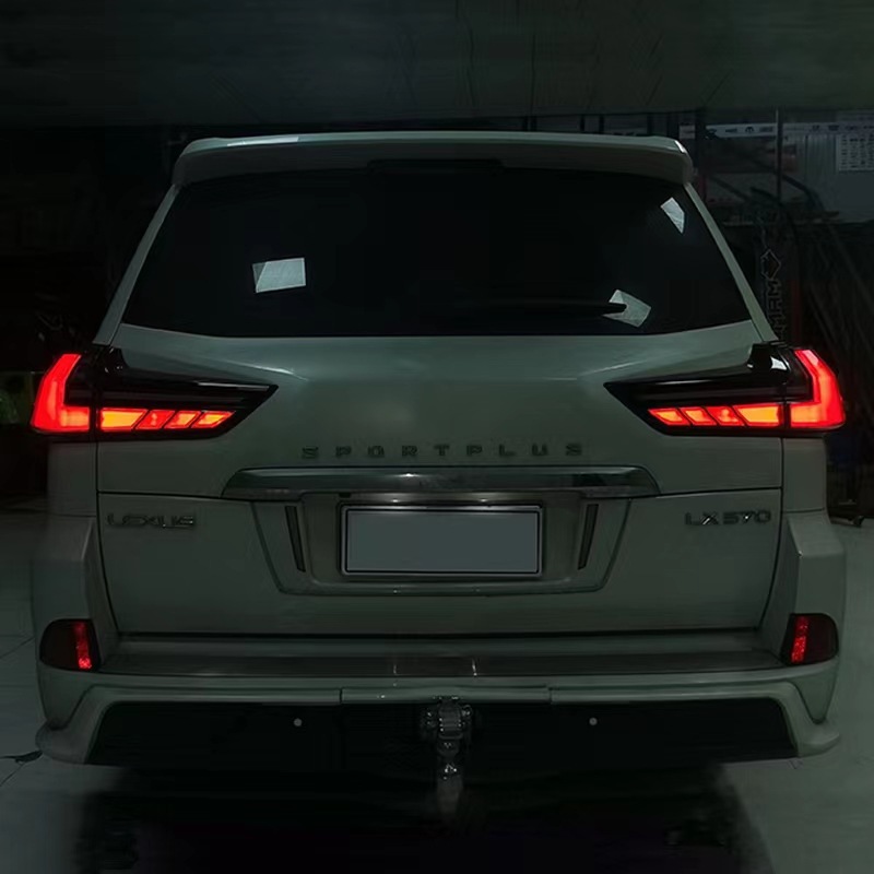 Car Lights for Lexus LX570 20 16-20 22 Animation LED Tail Lamp Rear Lamp Turn Signal Dynamic DRL Automotive Accessories