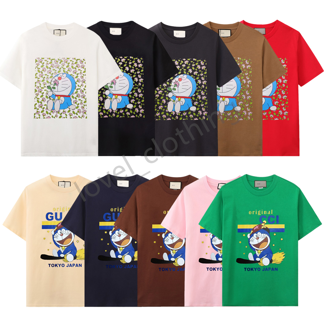 Mens women T shirts Designer Fashion short sleeve tops Clothing brand leisure summer street Cartoon and letter print Cottons Tee Luxurys Size S, 12 
Mens women T shirts Designer Fashion short sleeve tops Clothing brand leisure summer street Cartoon and letter print Cottons Tee Luxurys Size S, 12