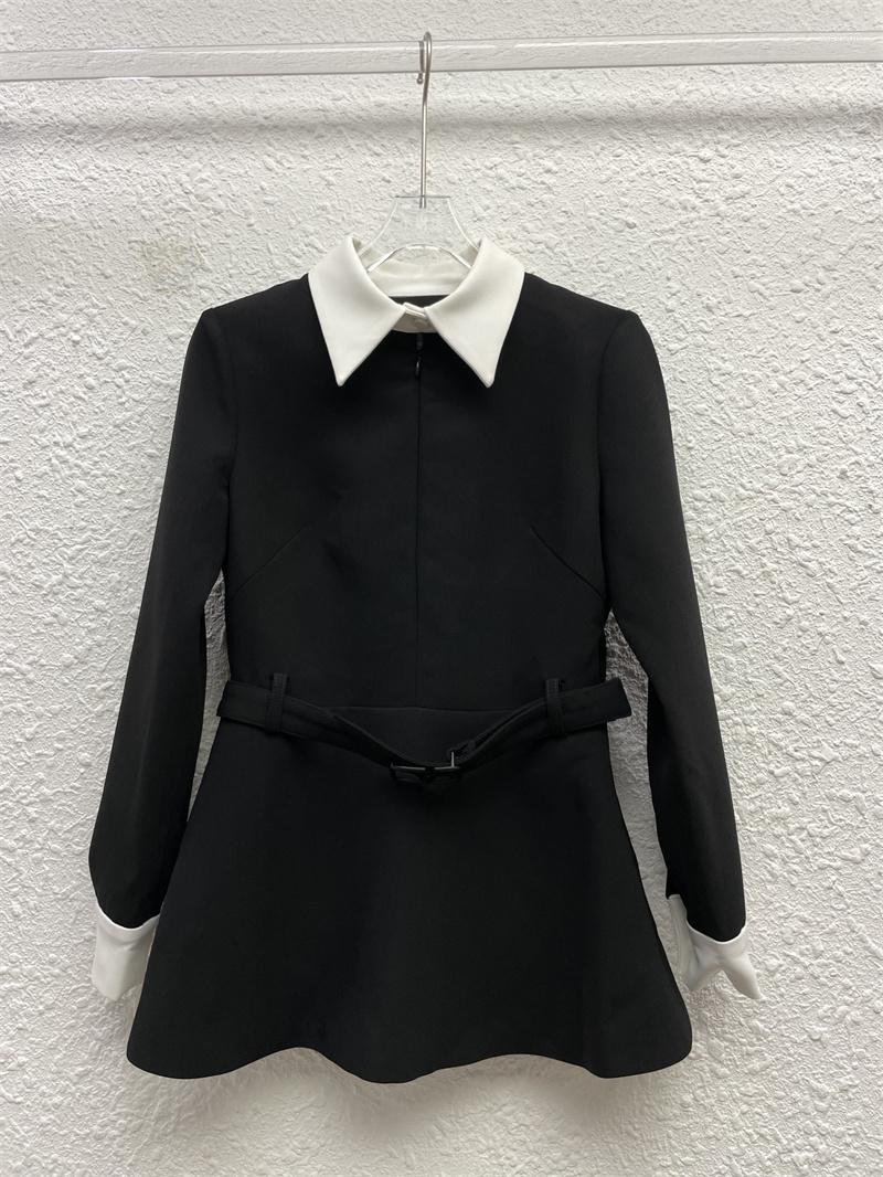 Casual Dresses 2023 Autumn Fashion Simple Black Stitching Dress For Women, Picture shown
Casual Dresses 2023 Autumn Fashion Simple Black Stitching Dress For Women, Picture shown