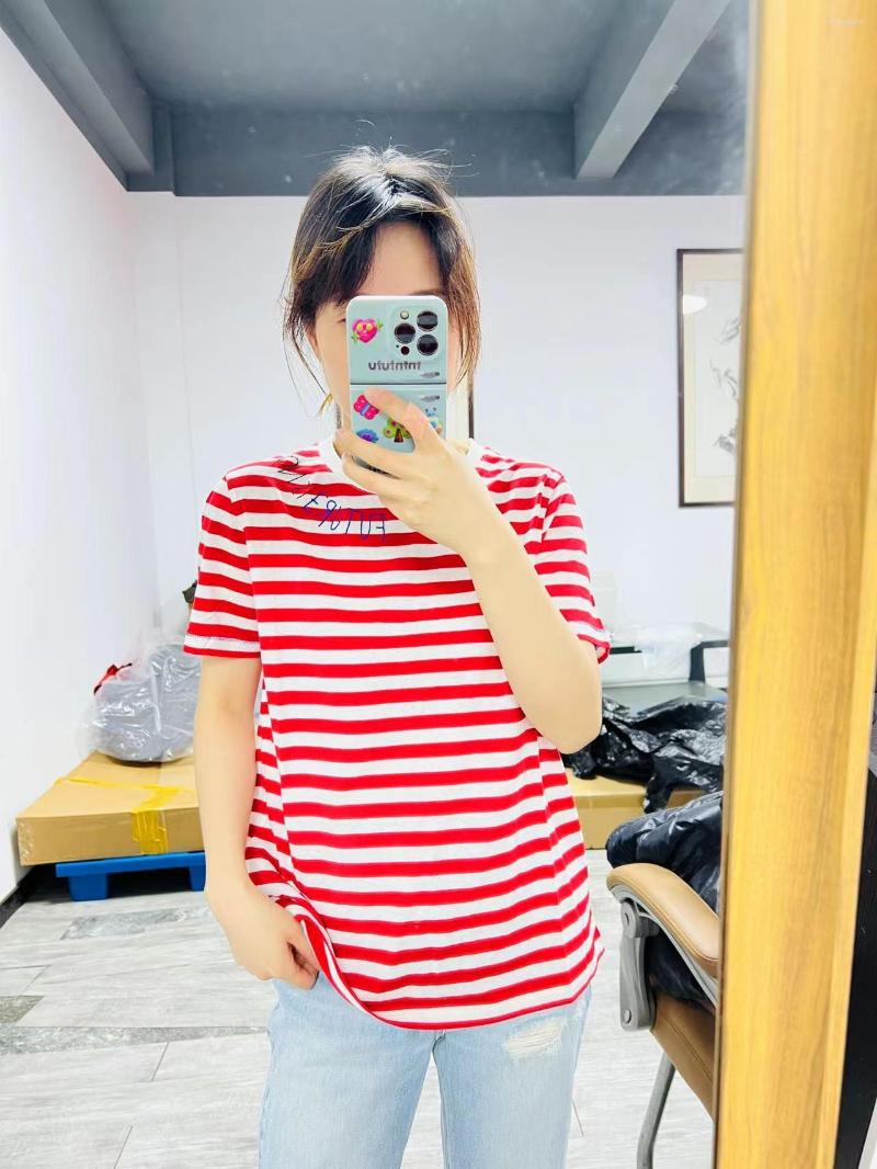 Women' T Shirts 2023 Spanish Ladies Spring Summer Autumn Style Short Sleeve Simple Contrast Color Stripes, Red
Women' T Shirts 2023 Spanish Ladies Spring Summer Autumn Style Short Sleeve Simple Contrast Color Stripes, Red