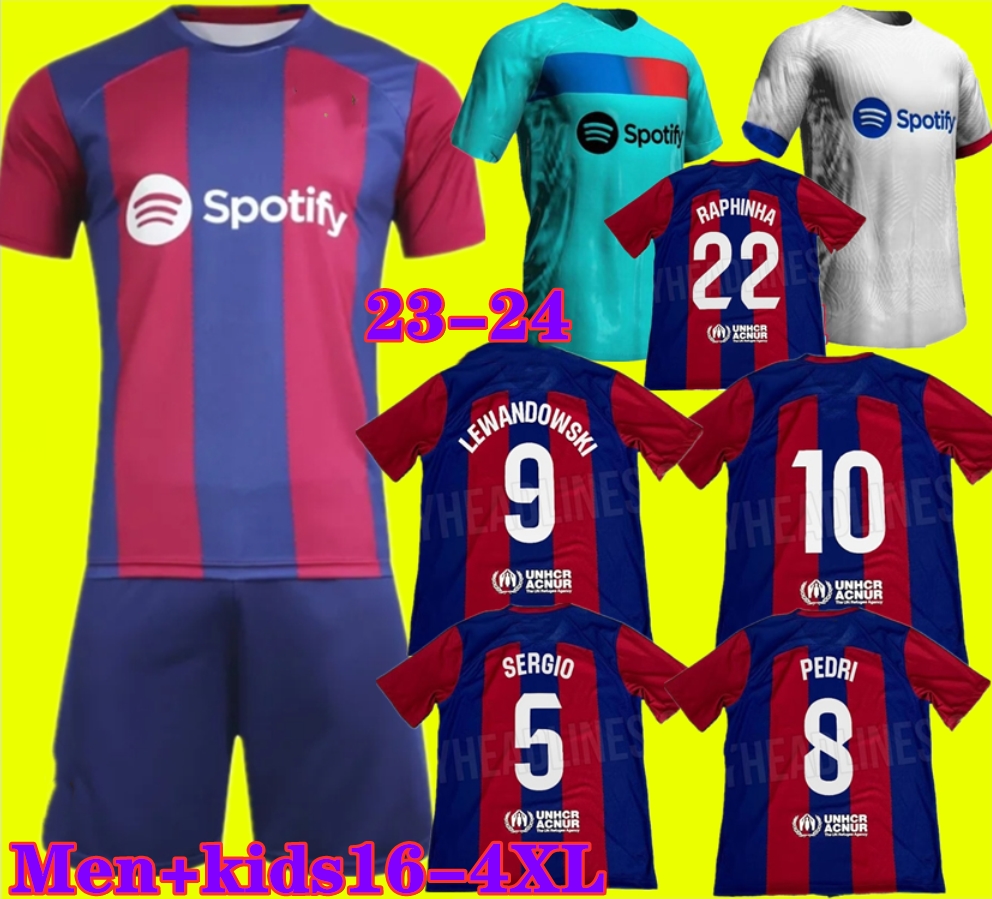 LEWANDOWSKI soccer jerseys 22 23 24 ANSU FATI BARCELONAS PEDRI GAVI FERRAN RAPHINHA 2023 2024 F. DE JONG DEST DEMBELE Camisetas football shirt men kids kit equipment, 2023 third
LEWANDOWSKI soccer jerseys 22 23 24 ANSU FATI BARCELONAS PEDRI GAVI FERRAN RAPHINHA 2023 2024 F. DE JONG DEST DEMBELE Camisetas football shirt men kids kit equipment, 2023 third