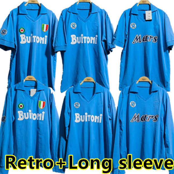 Napoli 86 87 88 89 90 91 93 Retro Jerseys MARADONA Soccer Jersey 1986 1987 1988 1989 1990 1991 1993 Naples Football Shirts VINTAGE CLASSIC maillot de foot long sleeve, 87/88 home
Napoli 86 87 88 89 90 91 93 Retro Jerseys MARADONA Soccer Jersey 1986 1987 1988 1989 1990 1991 1993 Naples Football Shirts VINTAGE CLASSIC maillot de foot long sleeve, 87/88 home