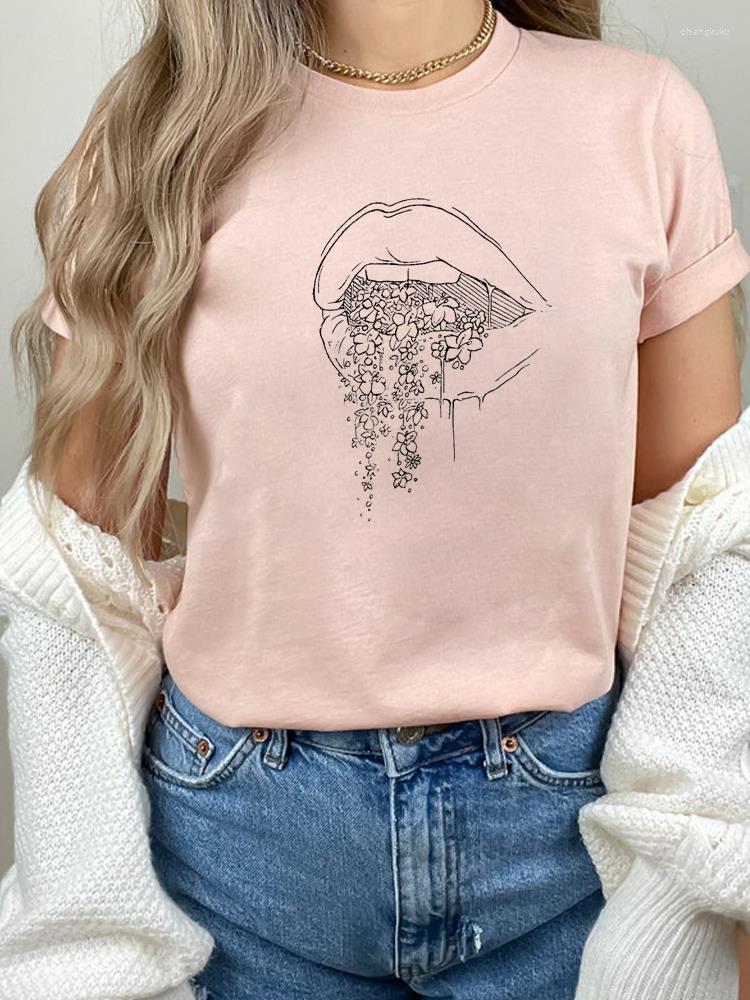 Women's T Shirts Fashion Short Sleeve Casual T-shirts Clothes Women Female 90s Style Trend Lip Summer Clothing Print Sweet Lovely Graphic, Laqa28974
Women's T Shirts Fashion Short Sleeve Casual T-shirts Clothes Women Female 90s Style Trend Lip Summer Clothing Print Sweet Lovely Graphic, Laqa28974
