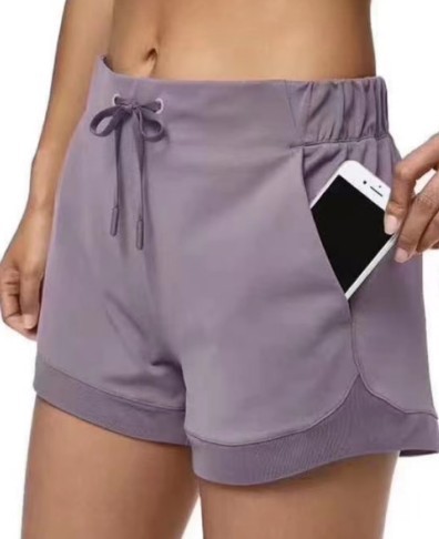 Women's Sports Casual Shorts Hip Lifting High Elastic Nude Feel Yoga Pants Quick-Drying Mesh Stitching Fitness Running Shorts Designer Ll Pocket Waist Drawstring, Black
Women's Sports Casual Shorts Hip Lifting High Elastic Nude Feel Yoga Pants Quick-Drying Mesh Stitching Fitness Running Shorts Designer Ll Pocket Waist Drawstring, Black