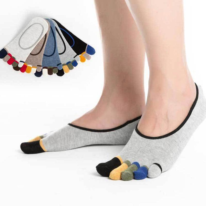 Men's Socks Pure Cotton Five Finger Sports Breathable Comfortable Anti Friction Colorful Invisible With Toes Spring SummerMen's
Men's Socks Pure Cotton Five Finger Sports Breathable Comfortable Anti Friction Colorful Invisible With Toes Spring SummerMen's