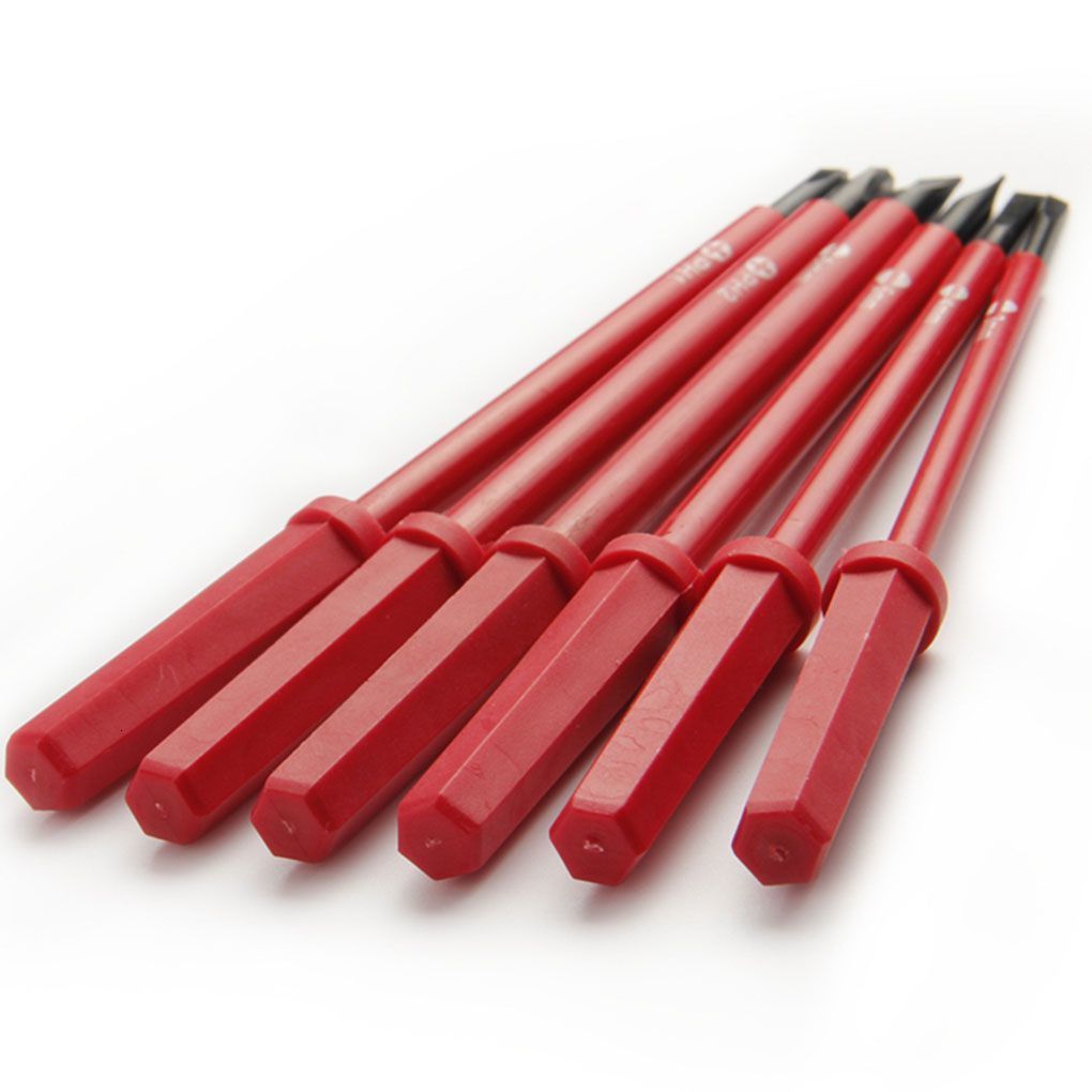 Screwdrivers 7pcs Insulated Screwdriver Set Electrician Screwdrivers 1000V High Voltage Resistant Wear-resistant Hand Tools Bolt Driver 230508