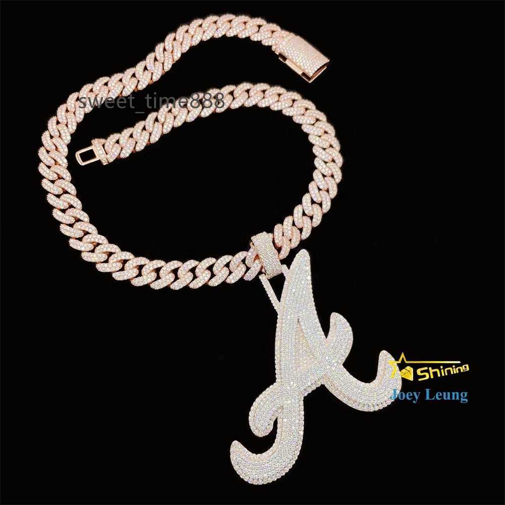 Pass Diamond Tester VVS Moissanite Pendant Hip Hop Jewelry 925 Silver Moissanite Cuban Chain Layered Custom Iced Out Pendants
Pass Diamond Tester VVS Moissanite Pendant Hip Hop Jewelry 925 Silver Moissanite Cuban Chain Layered Custom Iced Out Pendants