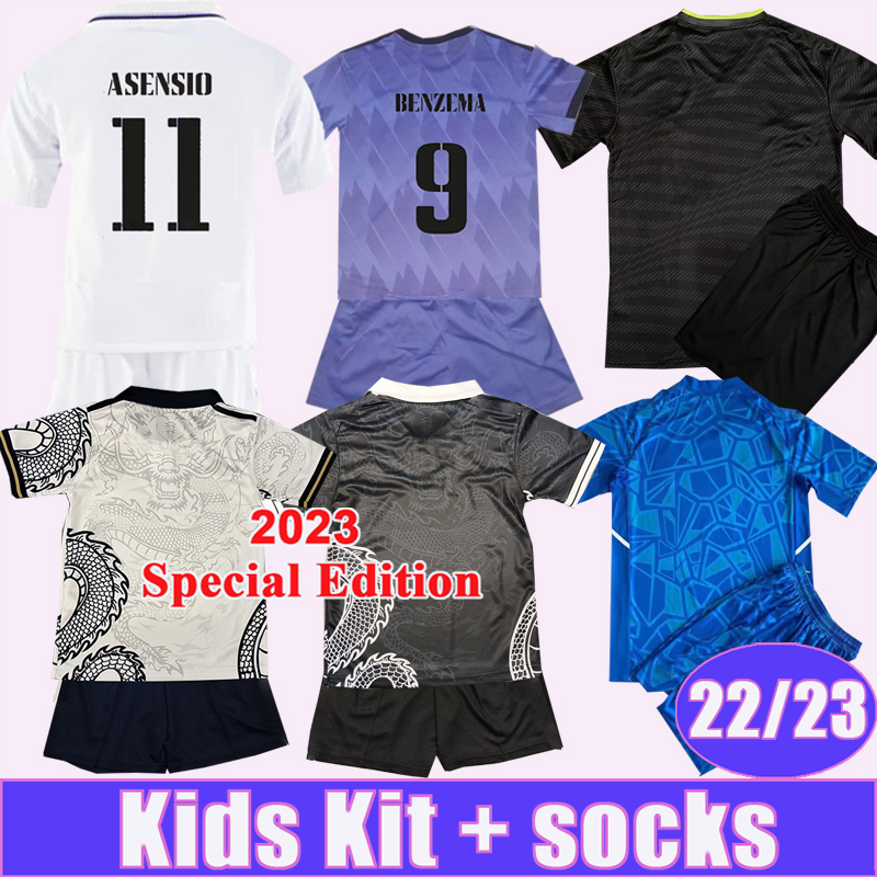 2023 MODRIC HAZARD Kids Kit Soccer Jerseys 22 23 KROOS MODRIC ASENSIO Home Away Special Edition Child Suit Football Shirts, Tz9314 22 23 home no socks
2023 MODRIC HAZARD Kids Kit Soccer Jerseys 22 23 KROOS MODRIC ASENSIO Home Away Special Edition Child Suit Football Shirts, Tz9314 22 23 home no socks
