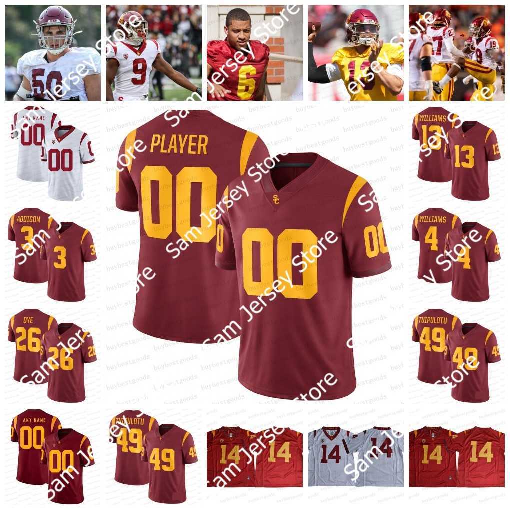 Football Jerseys Custom USC Trojans Football Jersey 8 Iman Marshall Amon-Ra St. Brown Palaie Gaoteote IV JT Daniels Stephen Carr Olaijah Griffin Austin, Any name any number
Football Jerseys Custom USC Trojans Football Jersey 8 Iman Marshall Amon-Ra St. Brown Palaie Gaoteote IV JT Daniels Stephen Carr Olaijah Griffin Austin, Any name any number
