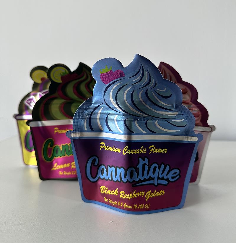 Packing Bags Cannatique 3.5g Lemon Cherry Gelato Flower Mylar Matte Material Smell Proof Edible Packaging Customized Printed
Packing Bags Cannatique 3.5g Lemon Cherry Gelato Flower Mylar Matte Material Smell Proof Edible Packaging Customized Printed