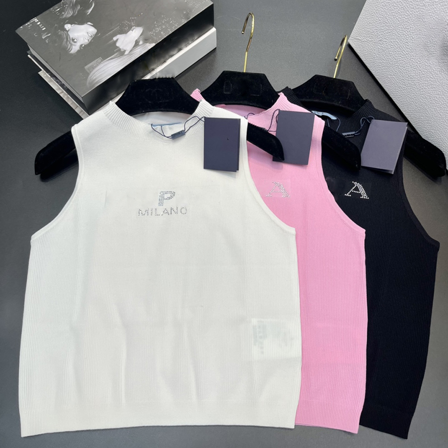Designer Womens T Shirt Fashion Summer Silk Knit Tee Casual Sleeveless Knits Classic Embroidery Short Sleeve Woman Tops Clothes, Pink
Designer Womens T Shirt Fashion Summer Silk Knit Tee Casual Sleeveless Knits Classic Embroidery Short Sleeve Woman Tops Clothes, Pink