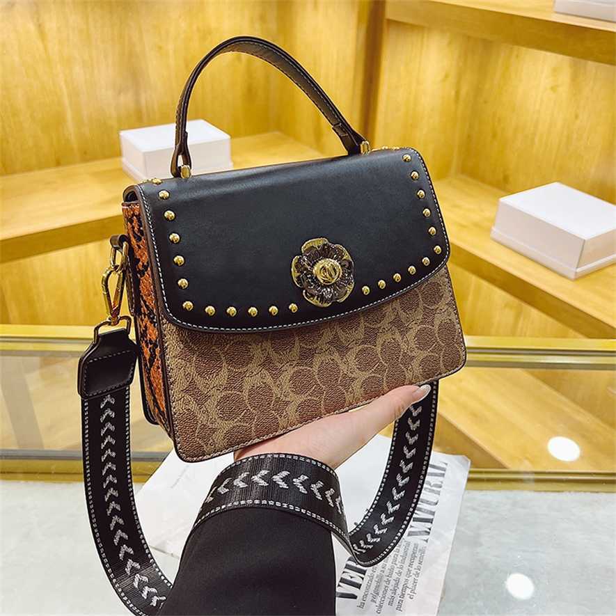 Purses clearance 70% Off Fashionable and trendy rivet small square bag wide shoulder strap single portable women's daily commuting, Brown5
Purses clearance 70% Off Fashionable and trendy rivet small square bag wide shoulder strap single portable women's daily commuting, Brown5